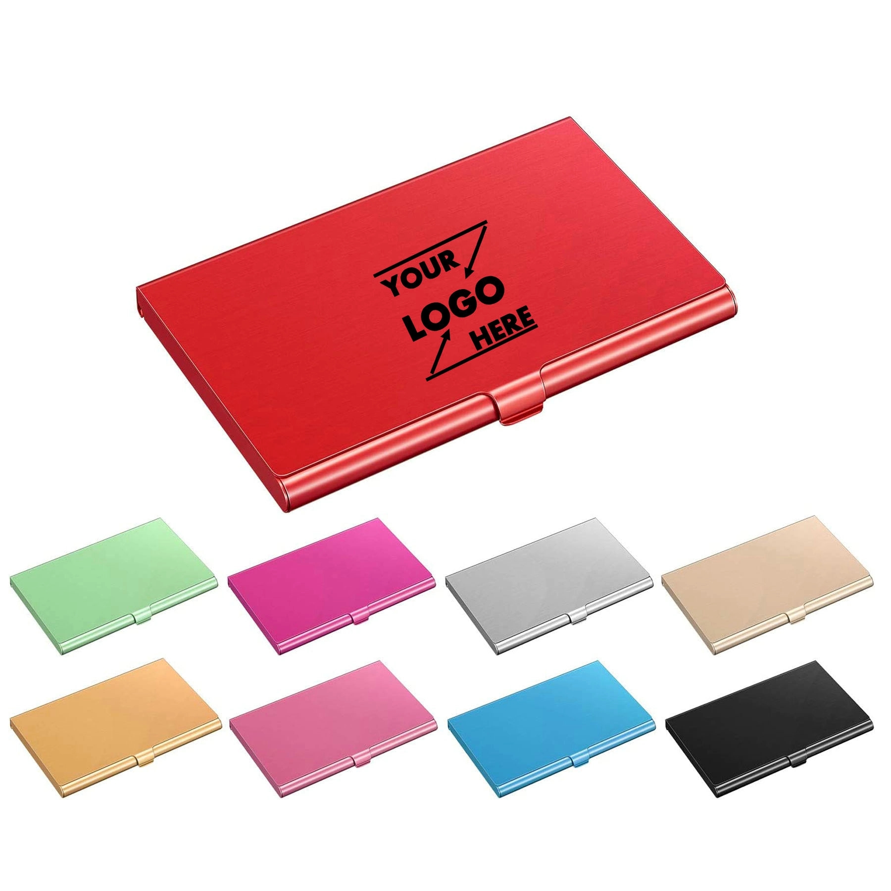 Easy Carrying Aluminum Business Card Holder 1
