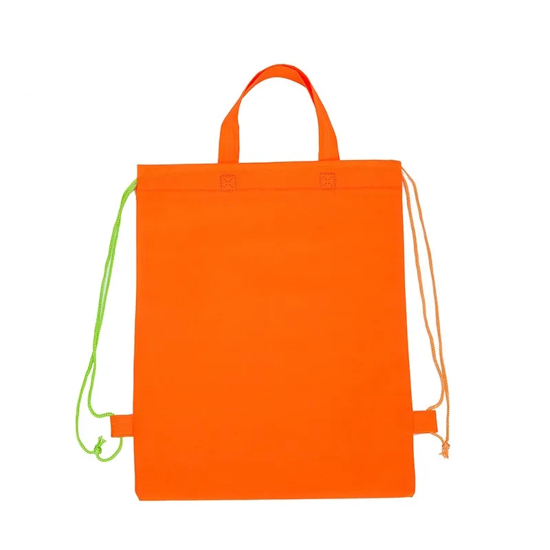 Non-Woven Drawstring Bag With Handle 6