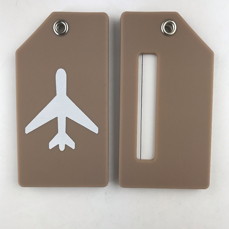 Silicone Luggage Tag with Name ID Card 8