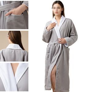 Luxury Double-Layer Ultra-Soft Plush Hotel Robe 1