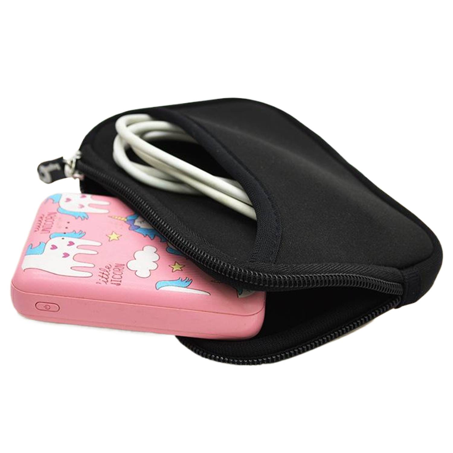Waterproof Shockproof Neoprene Pouch for Tech Accessories 5