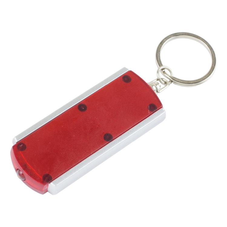 "Voyager FC" PhotoImage ® Full Color Imprint Slim Keyholder Keylight with Bright White LED Light 1