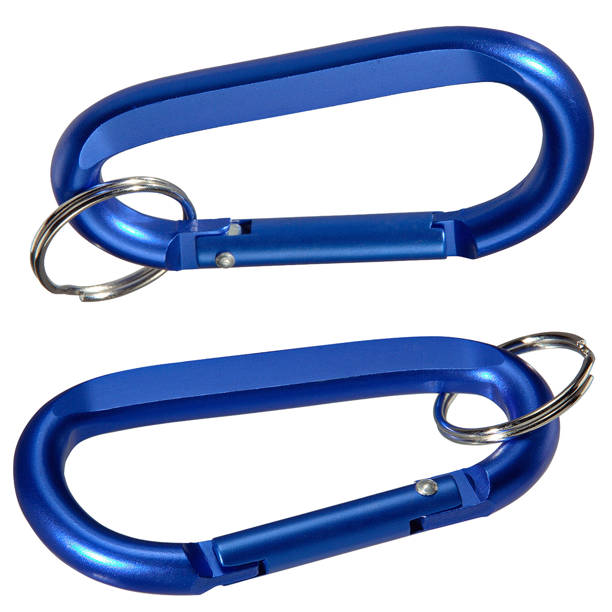 Aluminum Carabiner with Key Ring 8