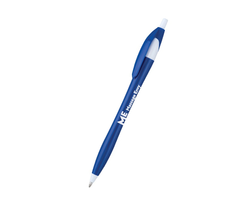Slim Plastic Ballpoint Pen 2