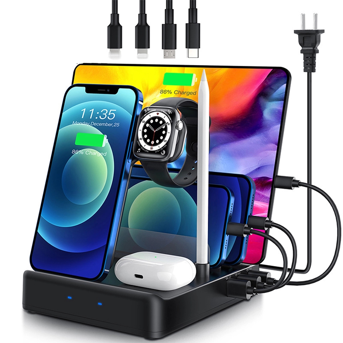 7 In 1 Multi Wireless Charging Station 2