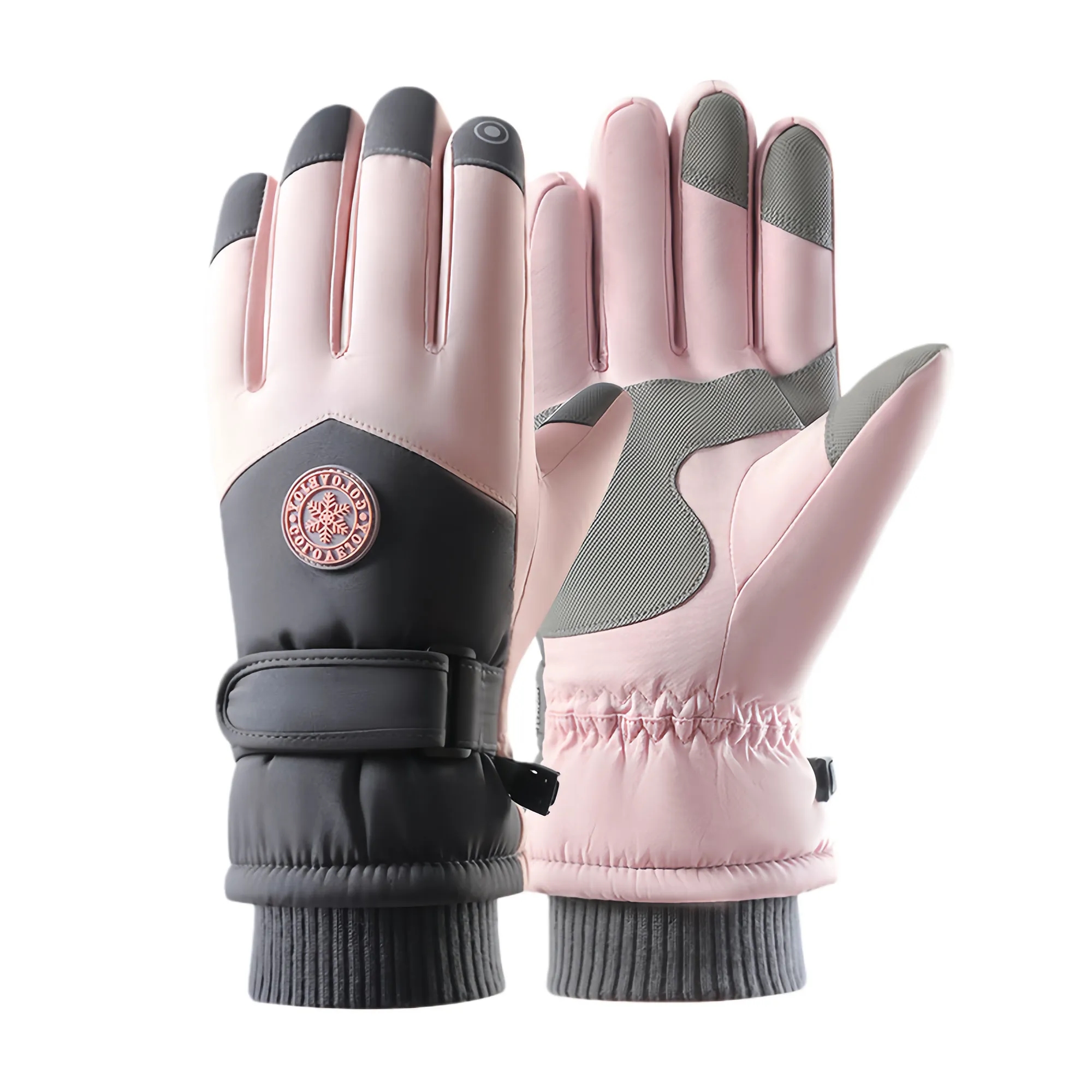 Water Resistant Winter Ski Gloves Touchscreen Thermal Unisex 6