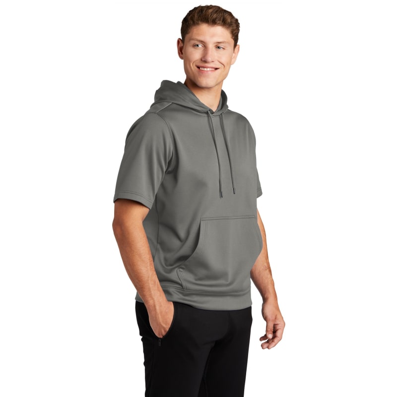 Sport-Tek Sport-Wick Fleece Short Sleeve Hooded Pullover., custom hoodie or sweatshirt with logo imprint 27