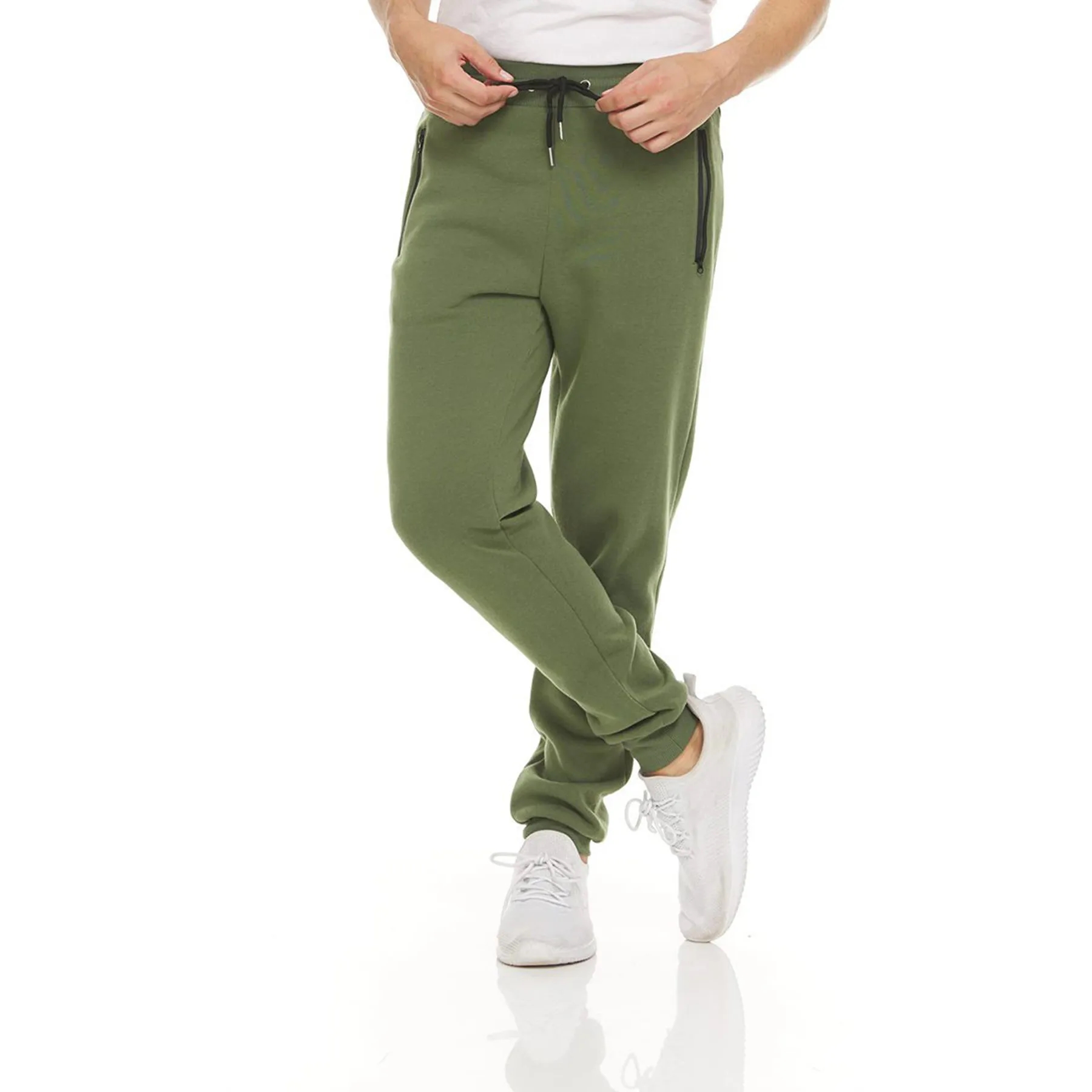 Fleece Active Athletic Workout Jogger Sweatpants 7