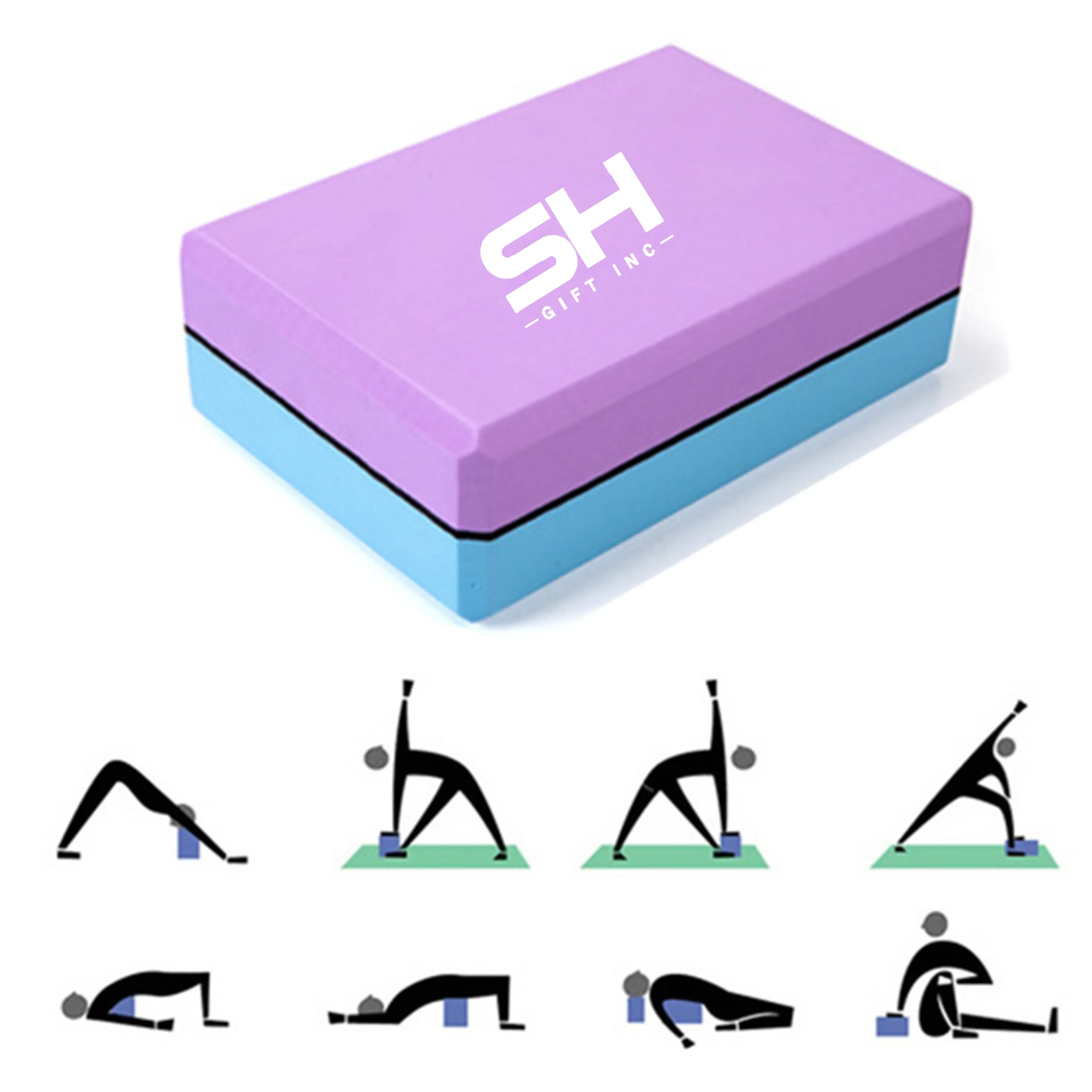 7oz High Density EVA Yoga Block 3