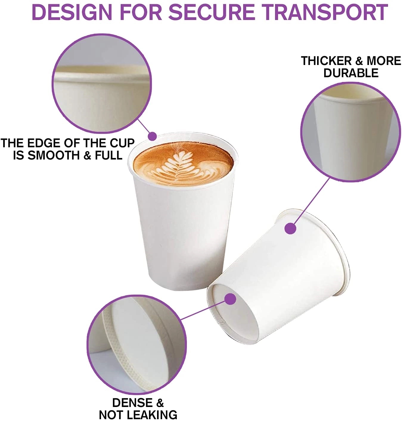 Disposable Paper Drinking Cup 9oz 2