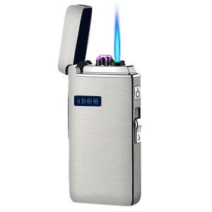 Rectangle Dual Usage Electric Arc And Jet Fire Lighter With USB Charging 44