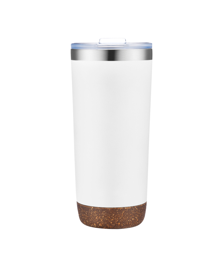 Union Printed - 22 oz Vacuum Tumbler w/ Cork Bottom - Laser Engraved 11