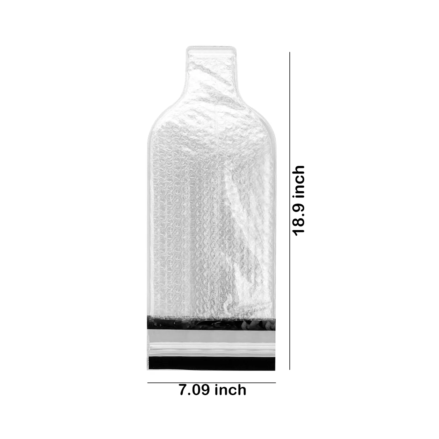 Leakproof Travel Wine Gift Bag with PVC Bubble Protection 4