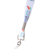 Full Color 3/4" Premium Lanyard w/ Hook 10