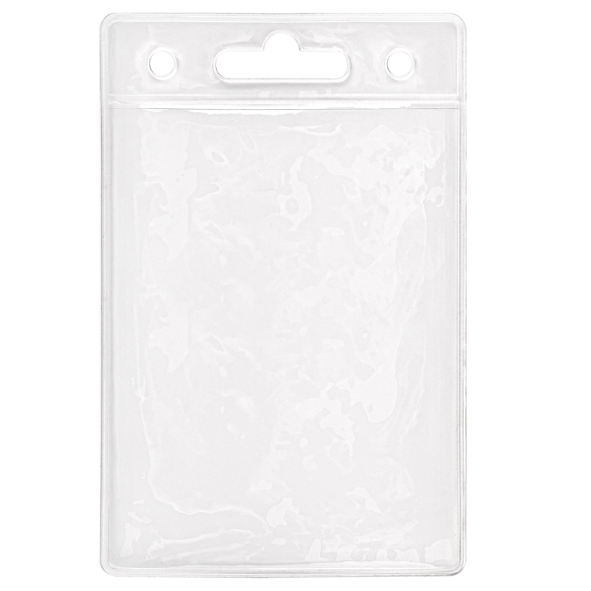 Blank Clear ID/Badge Holder 3.25Wx5H 1