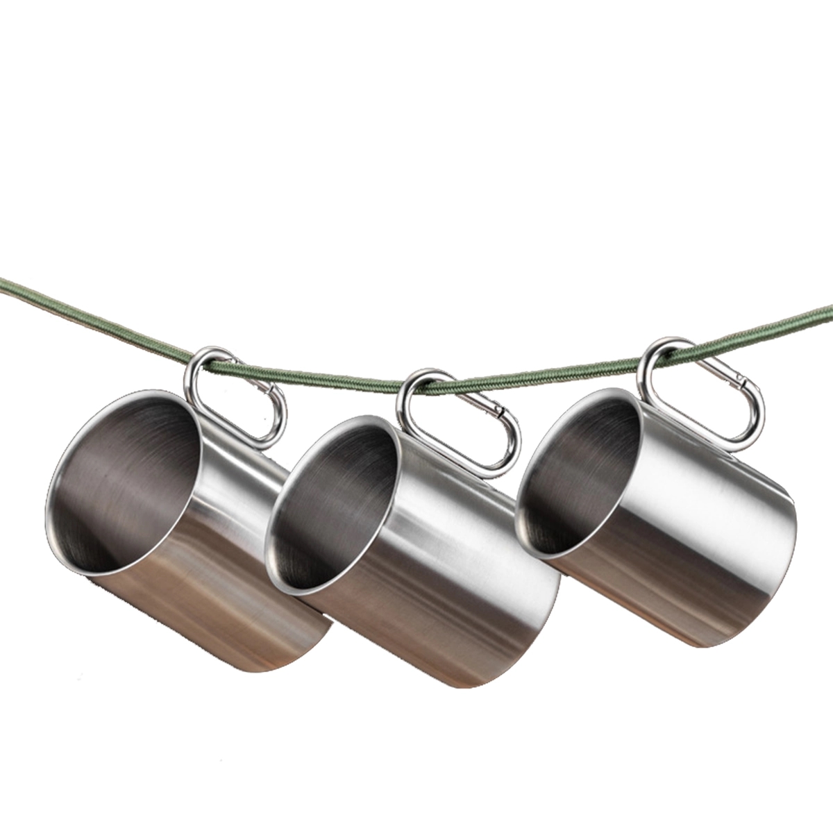 Stainless Steel Cup With Folding Handle 2