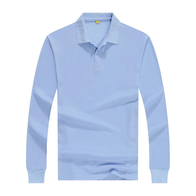 Custom Long-Sleeve Polo Shirts Sweatshirt Tops Pullover 13