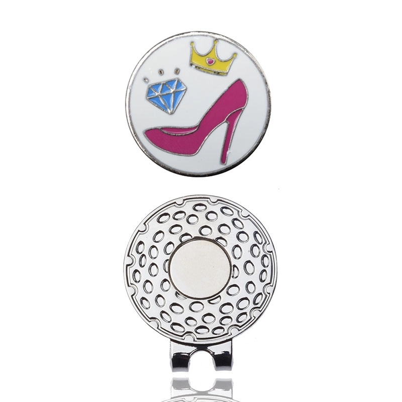Golf Hat Clip With Full Color Ball Marker 5