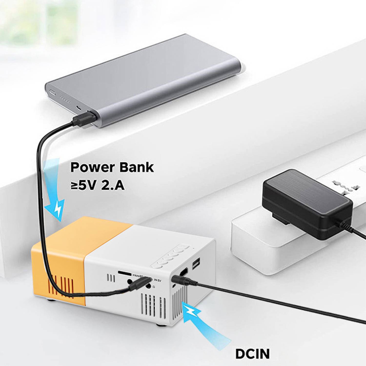 Mini Portable Phone Projector 3