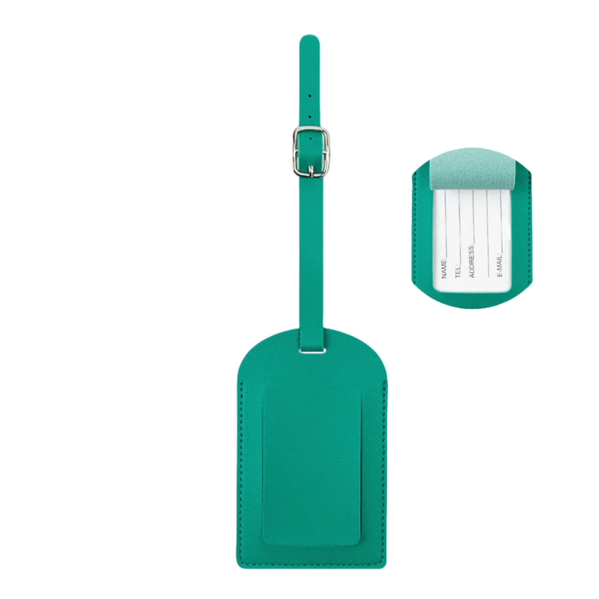 Dual Flip Multifunctional Thickened PU Luggage Tag 20