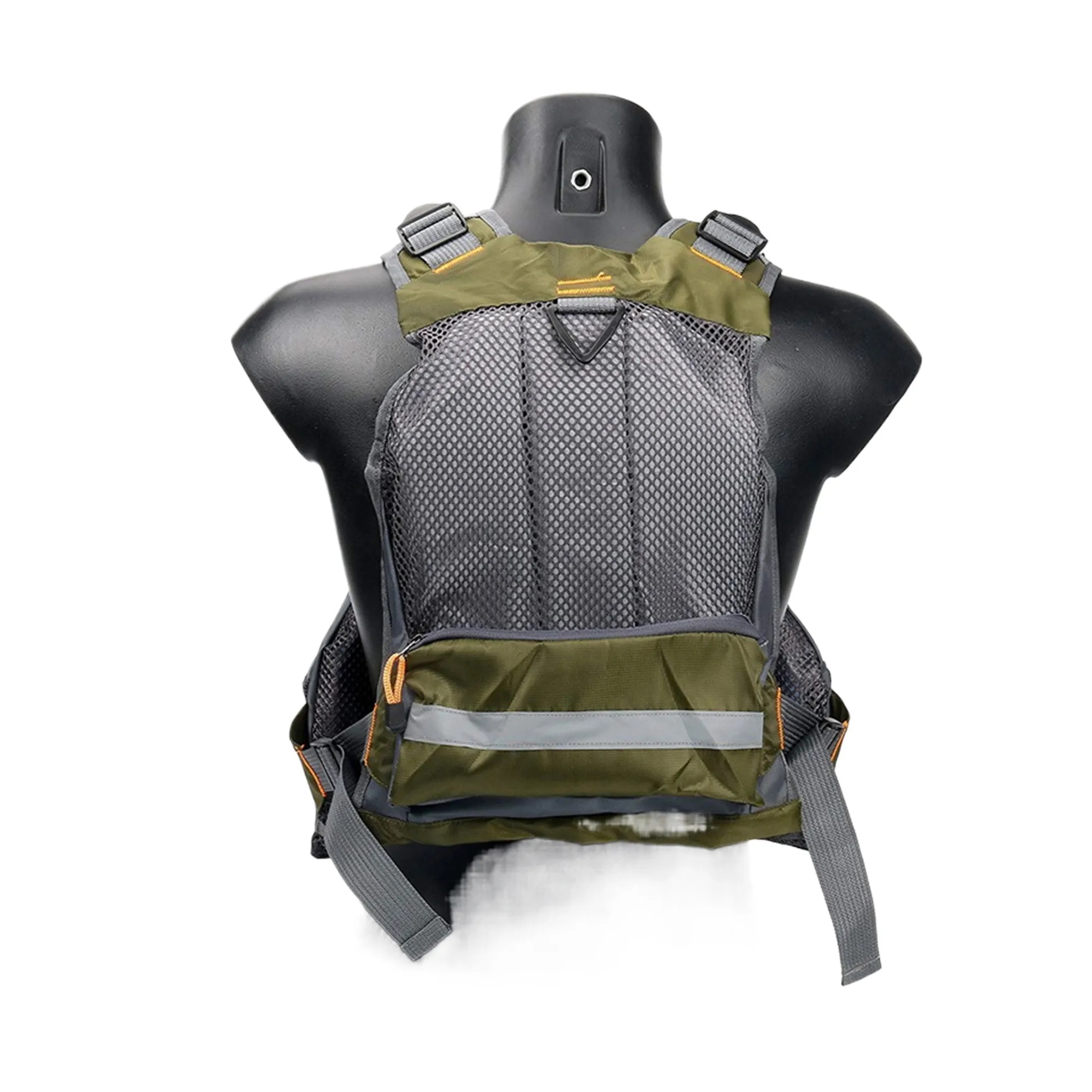 MOQ10 Adjustable Multi-Pocket Floating Life Vest 14