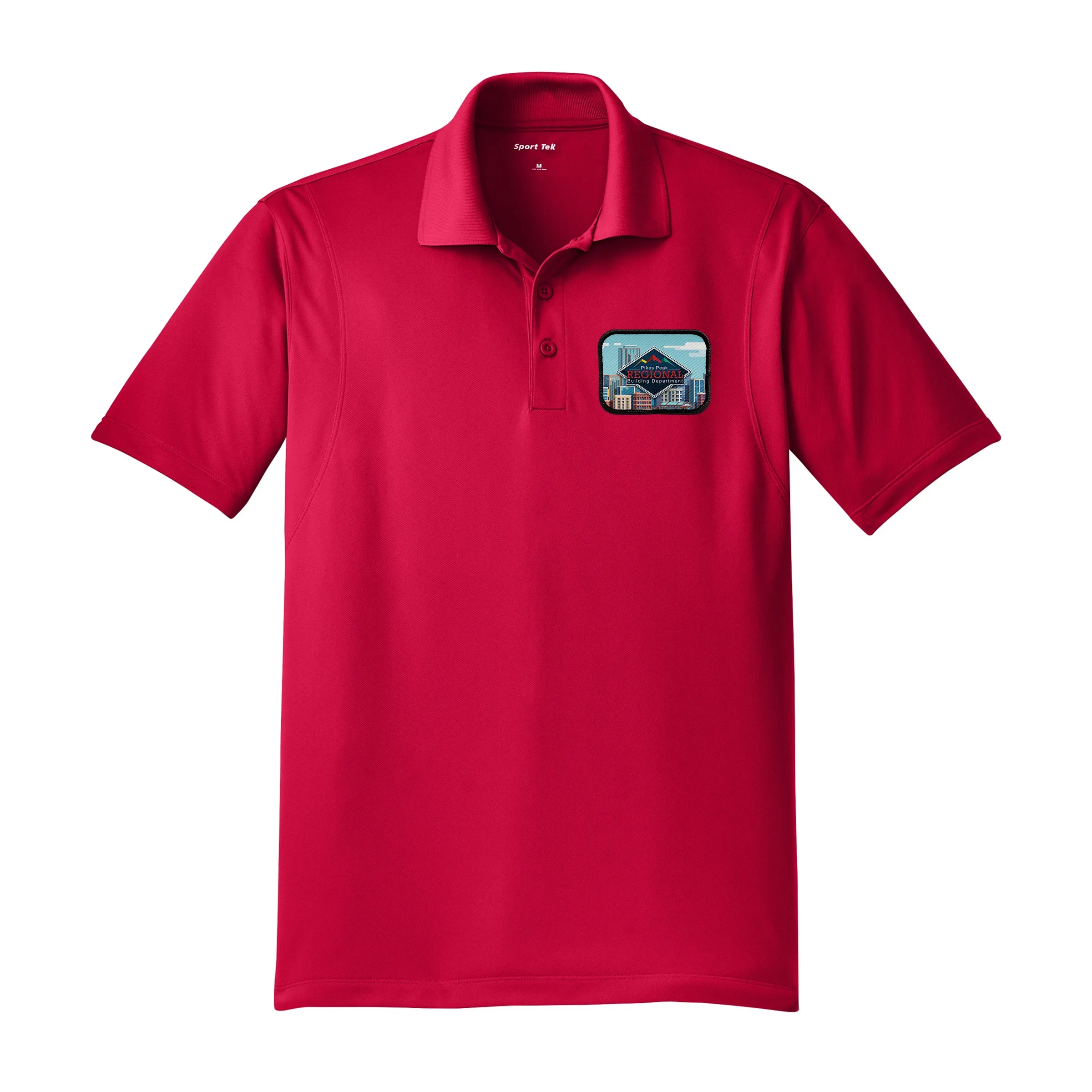 SPORT-TEK(R) MICROPIQUE SPORT-WICK(R) POLO WITH EMBLEM 9