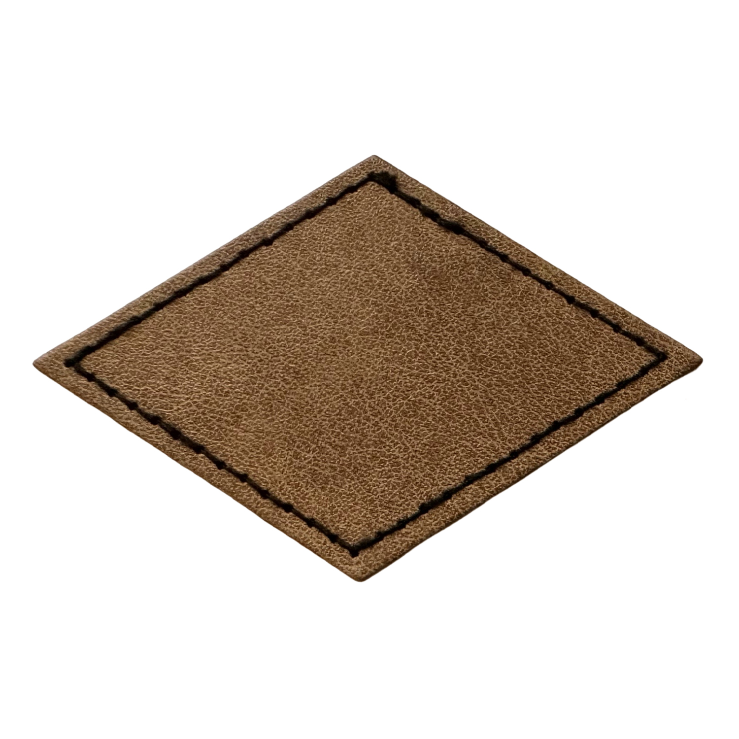 Diamond Shape Leatherette Patch 2