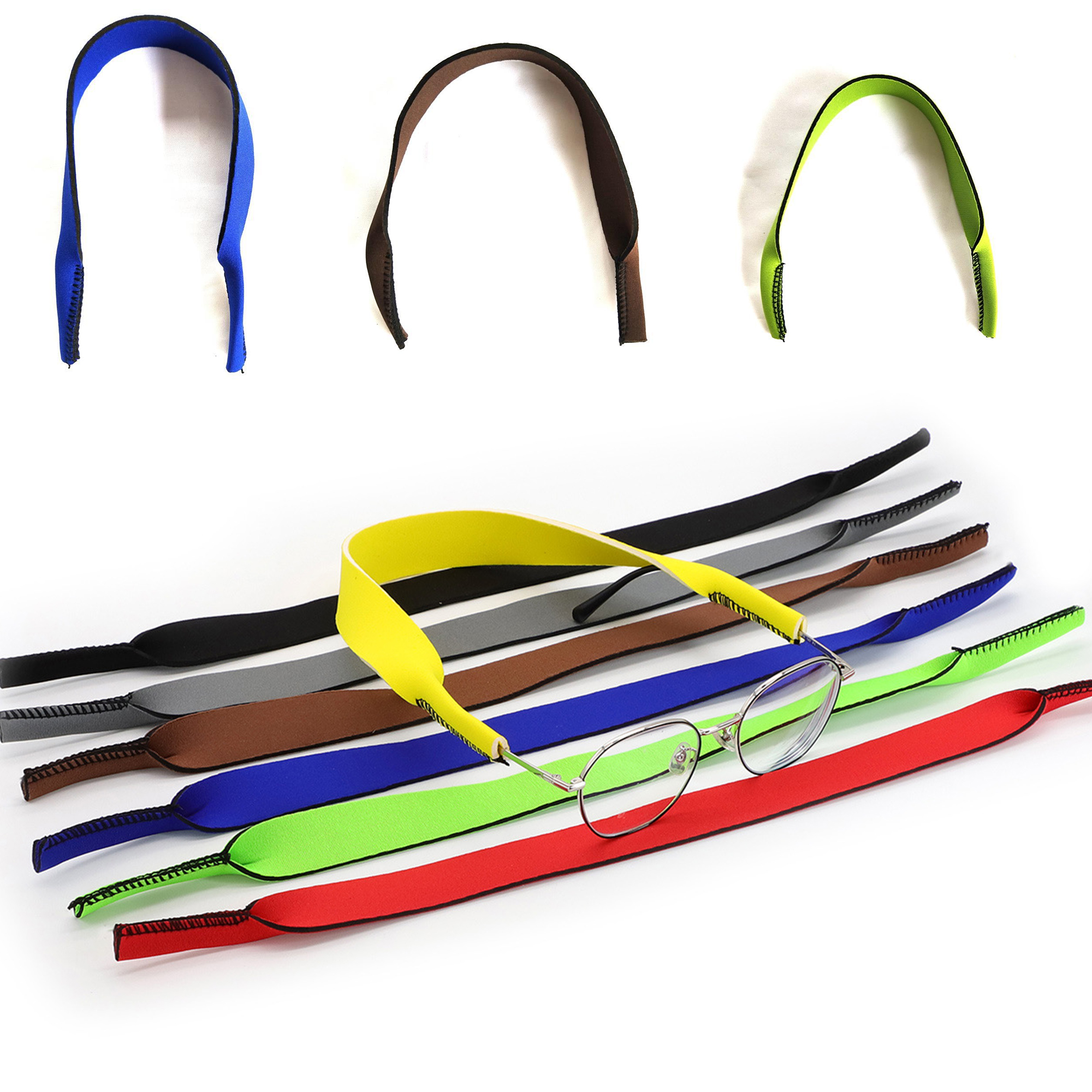 Diving Neoprene Eyeglass Retainer Strap Anti Slip Secure 2