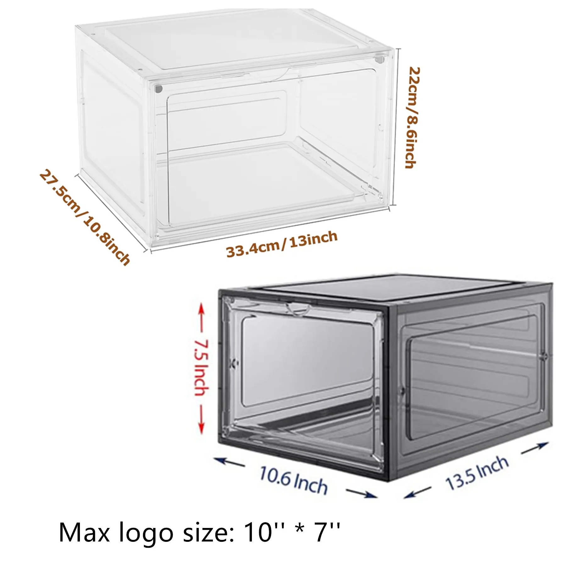 Clear Shoe Box 2
