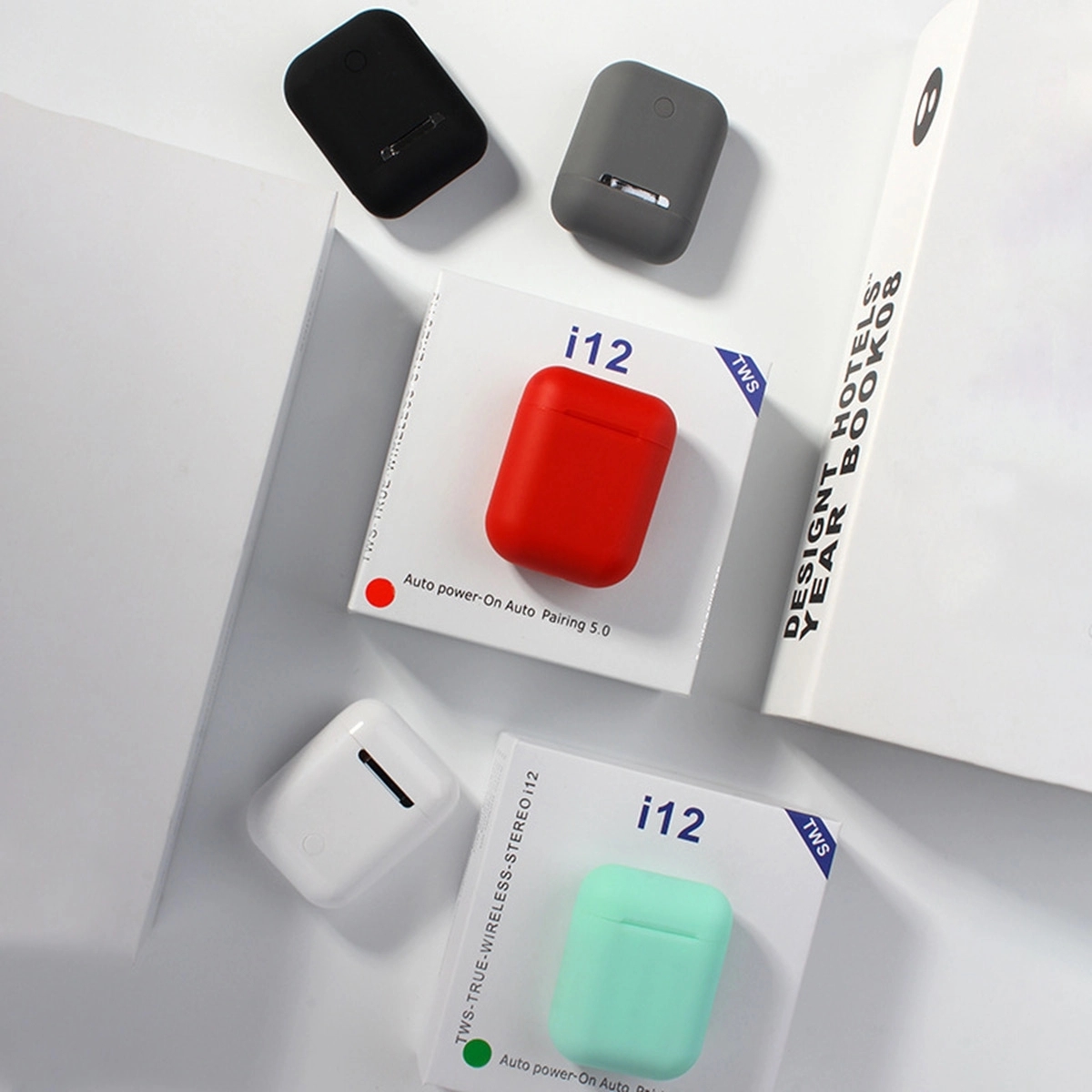 i12 TWS Bluetooth Earbuds Touch 8