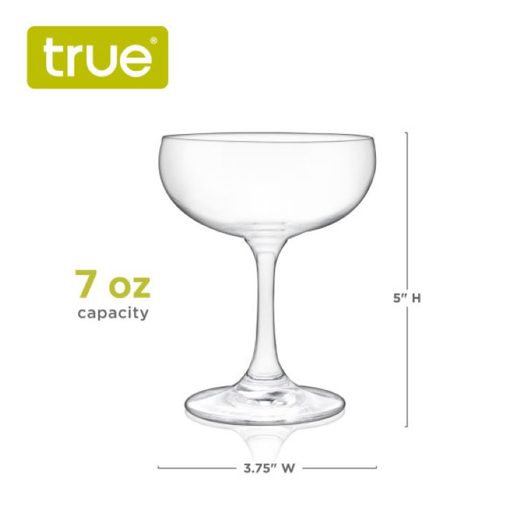 True® Coupe Glass, set of 4 4