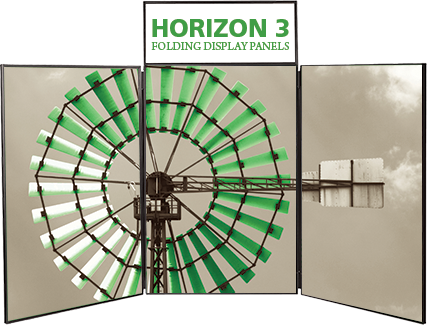 Horizon 3 Panel Tabletop Display