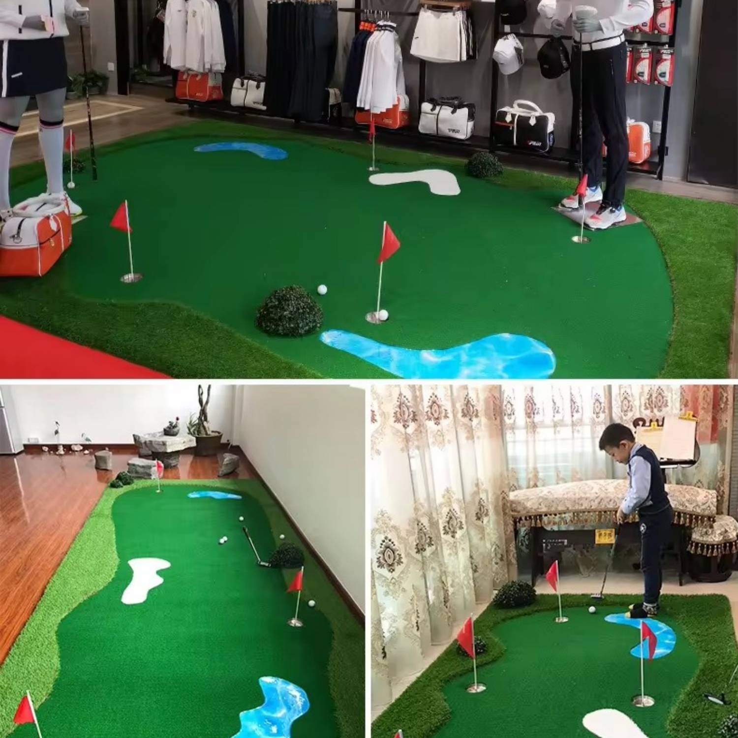 Custom Indoor Putting Green 4