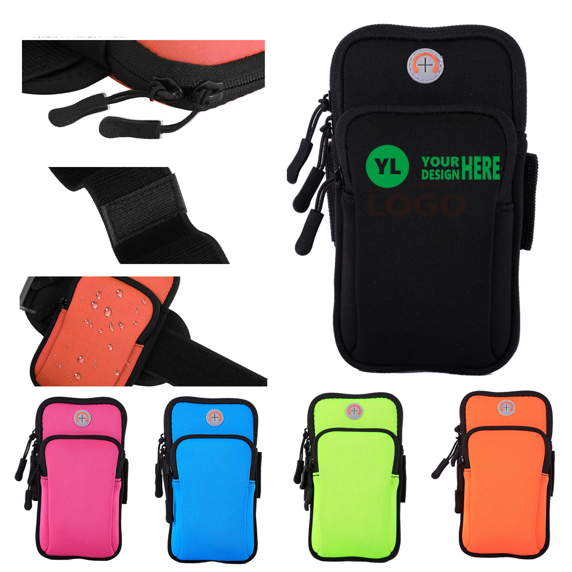 Quality Sports Armband Bag Customizable Logo 2