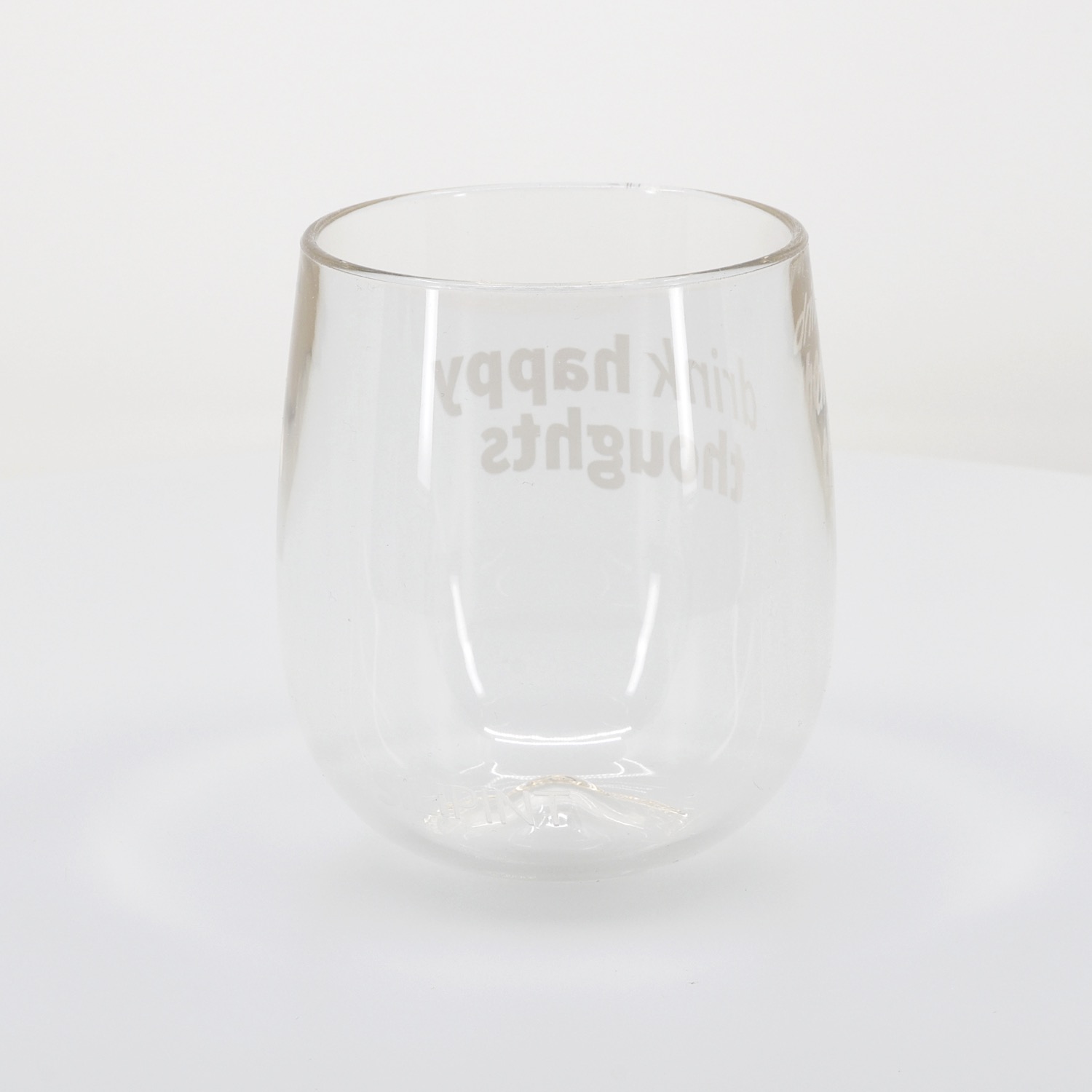 Silipint® Clear Stemless Wine Glass - 12 oz. 43