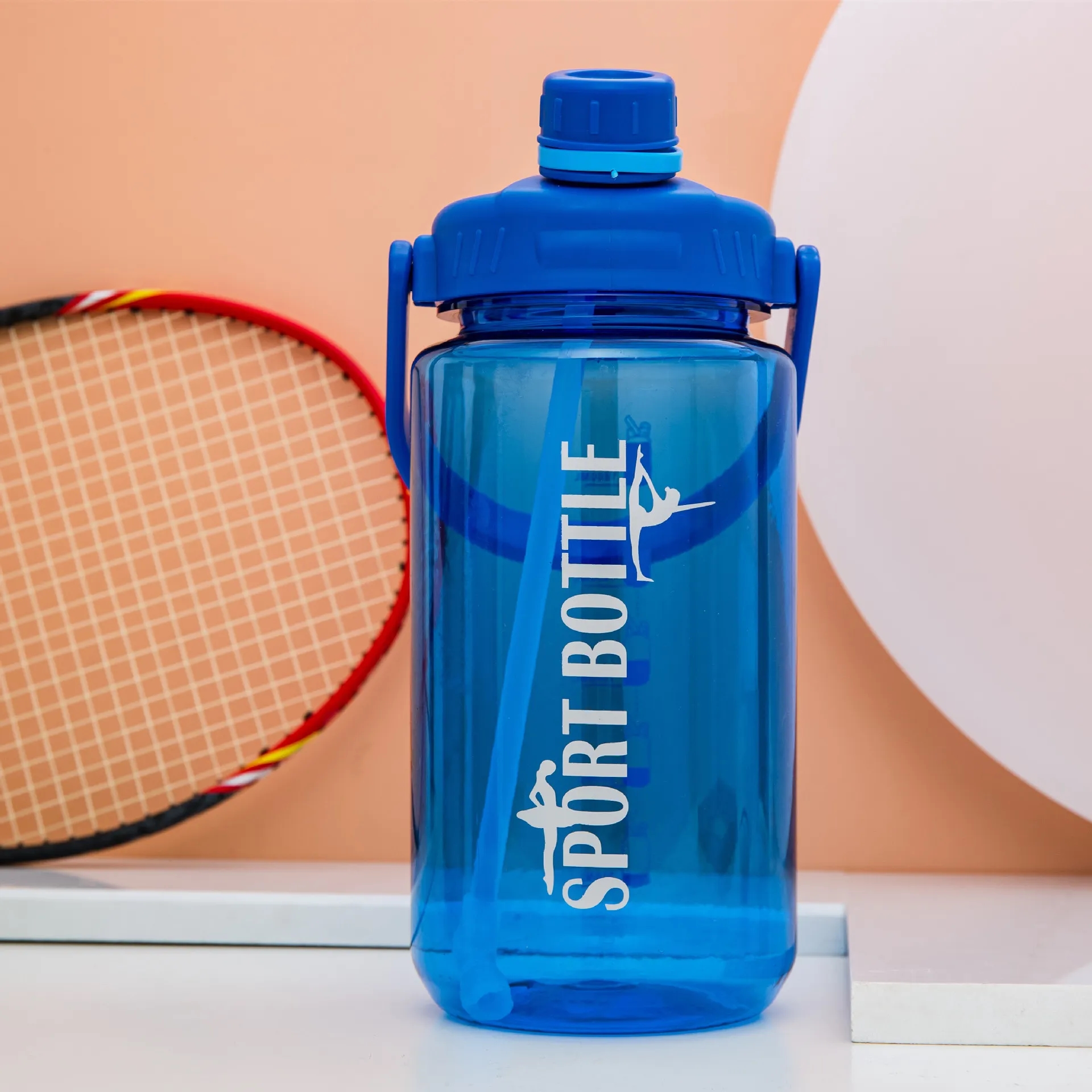 Sport Bottle With Staw 5