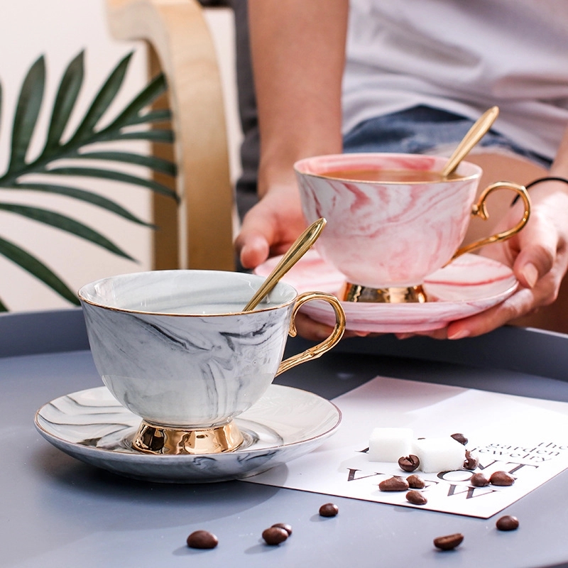 6.7 OZ. Custom Elegant Ceramic Coffee & Milk Tea Drink Cup 8