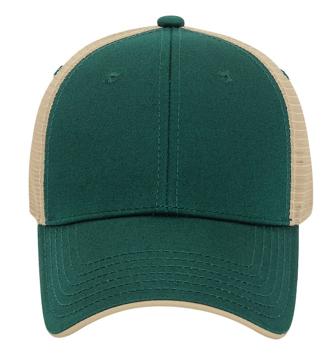 OTTO CAP® 6 Panel Low Profile Mesh Back Trucker Hat 15