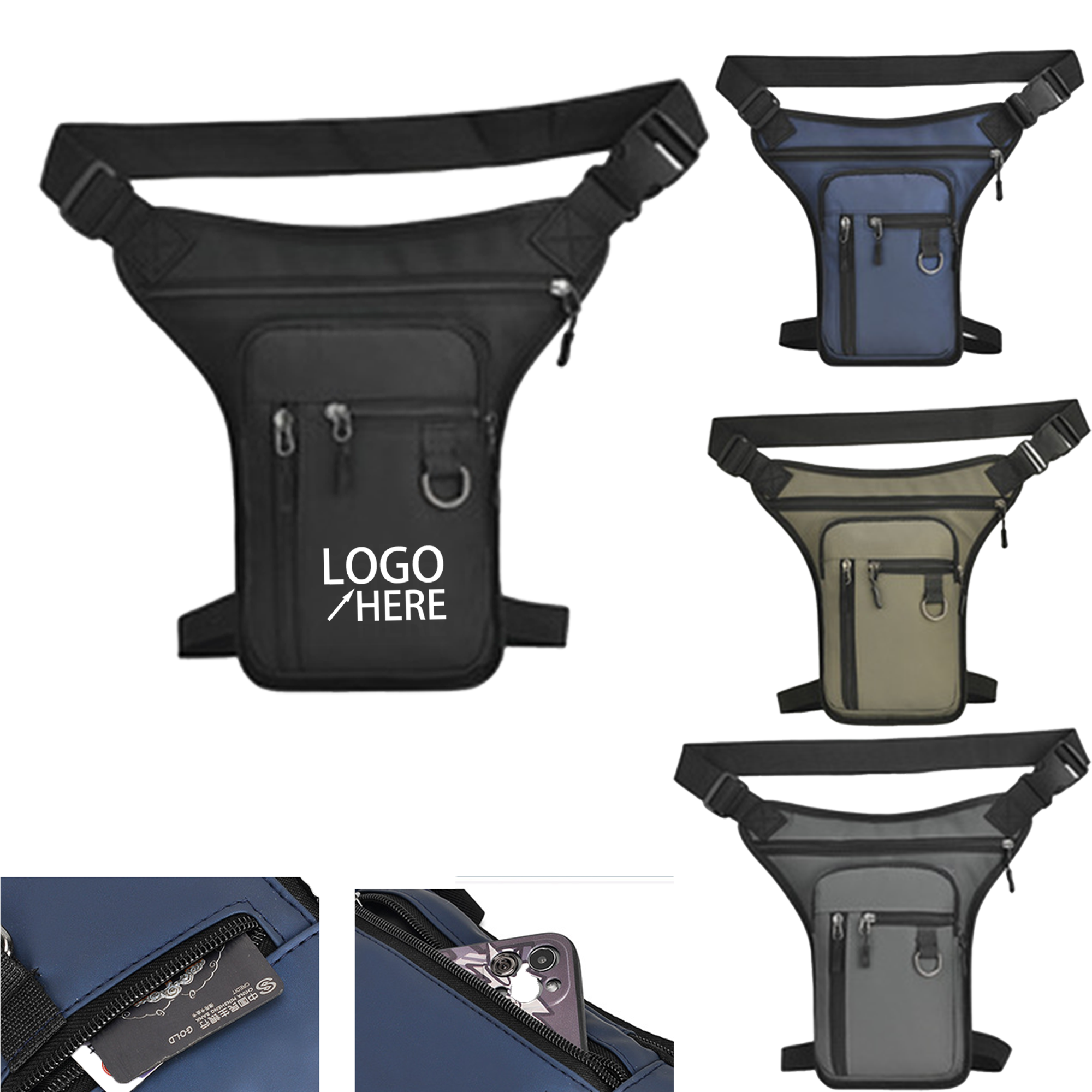Crossbody Bag with Outdoor Multi-Functional Design 2