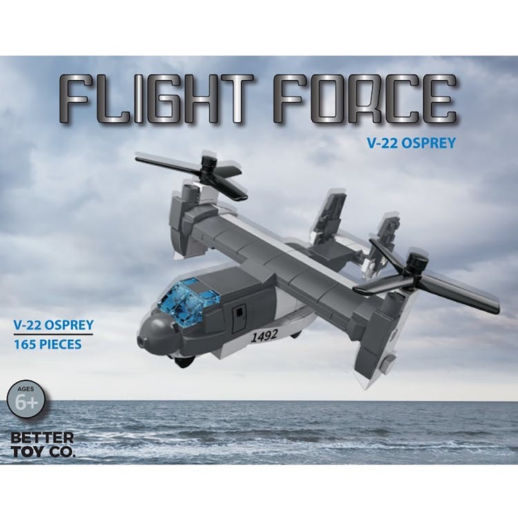 V-22 Osprey Building Brick Kits - 165 Pieces Ages 6+