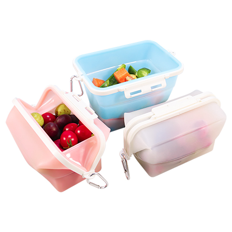 Silicone Foldable Food Storage Containers 4