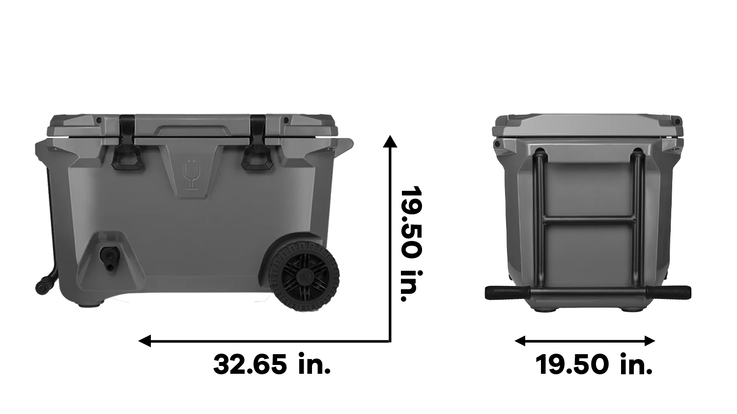 BruMate BruTank 55qt Rolling Cooler