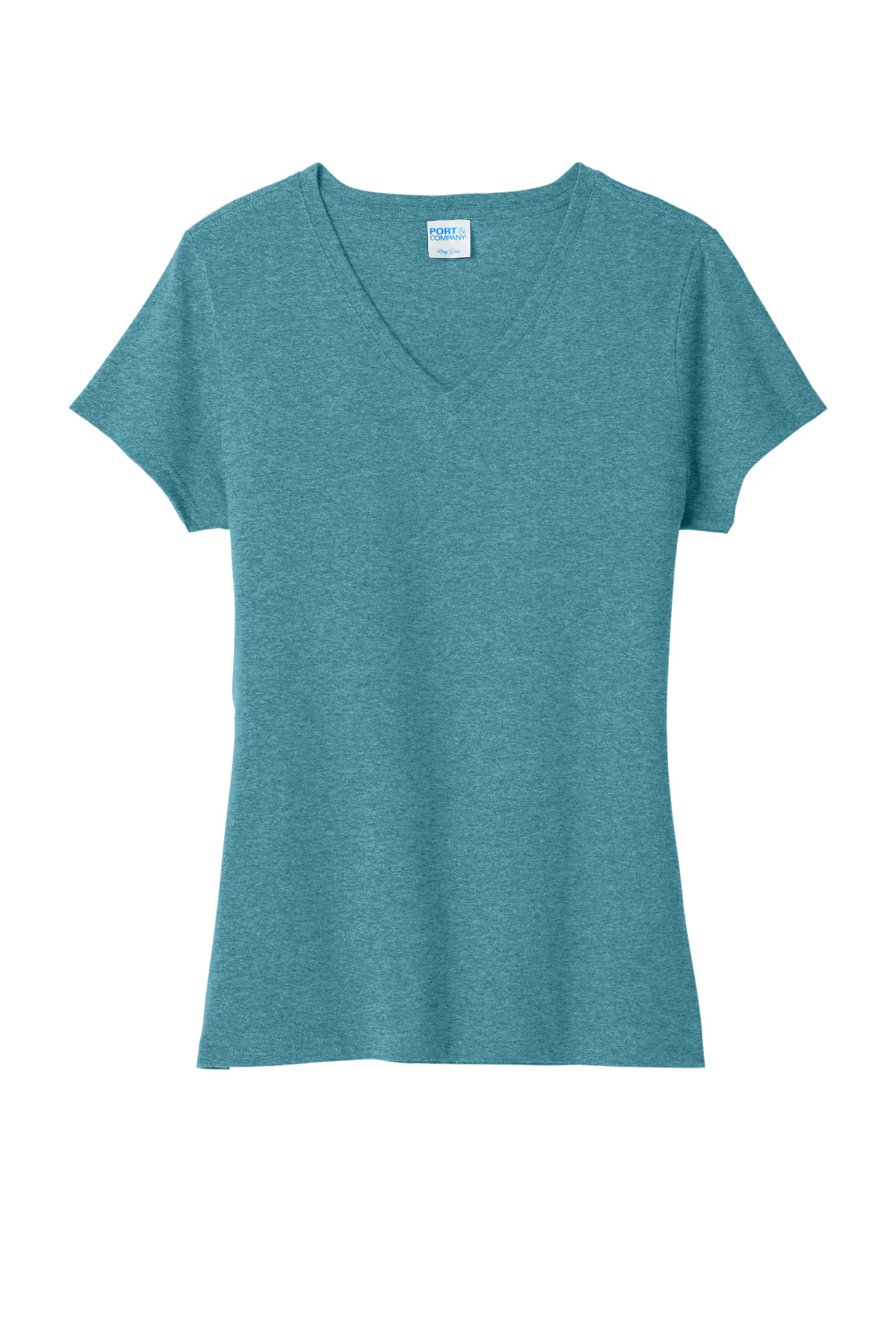 Port & Co Women's Tri-Blend V-Neck Tee. LPC330V 40