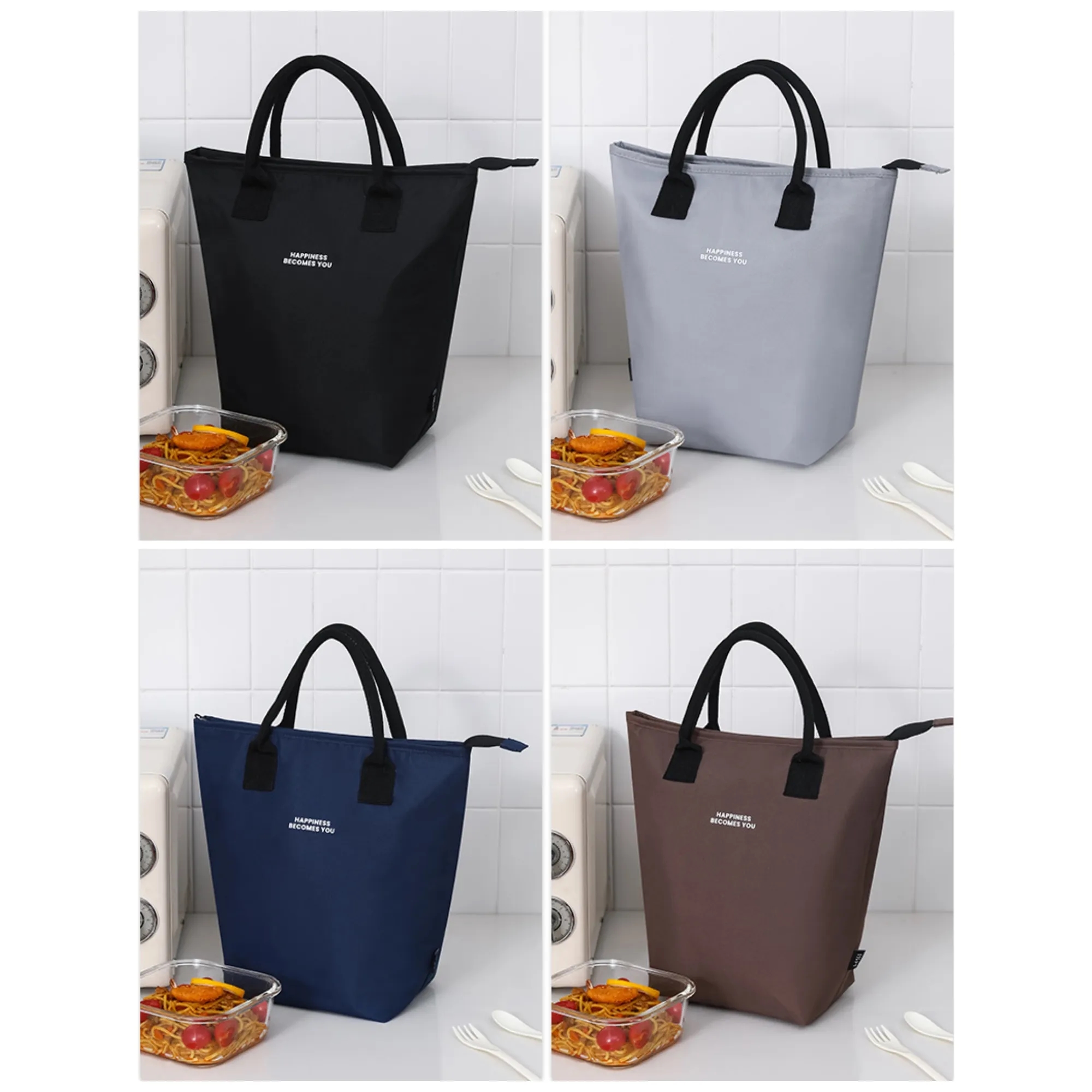 Oxford Waterproof Thermal Tote Bag Large Capacity 4