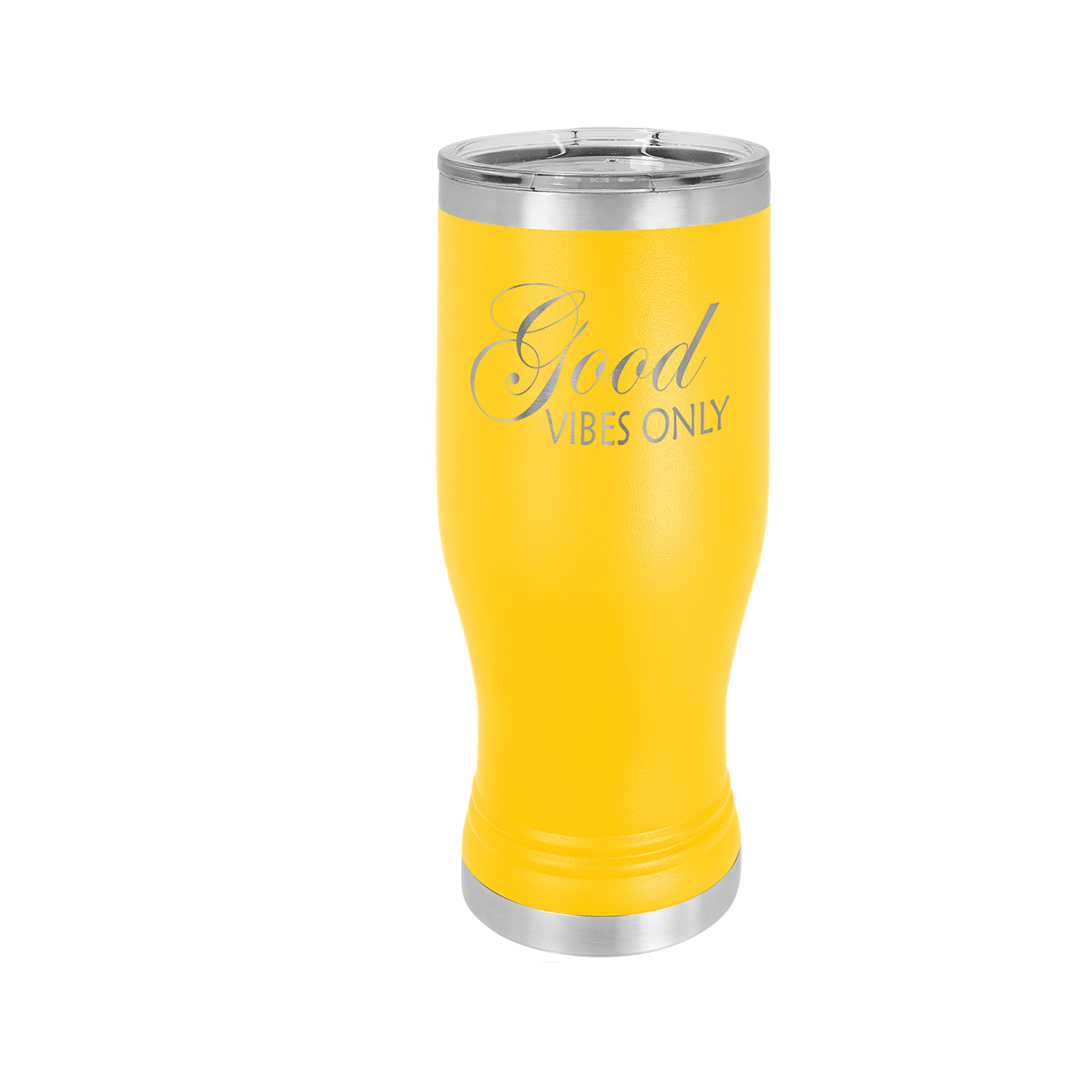 Polar Camel 20oz Stainless Steel Pilsner w/ Clear Lid 39