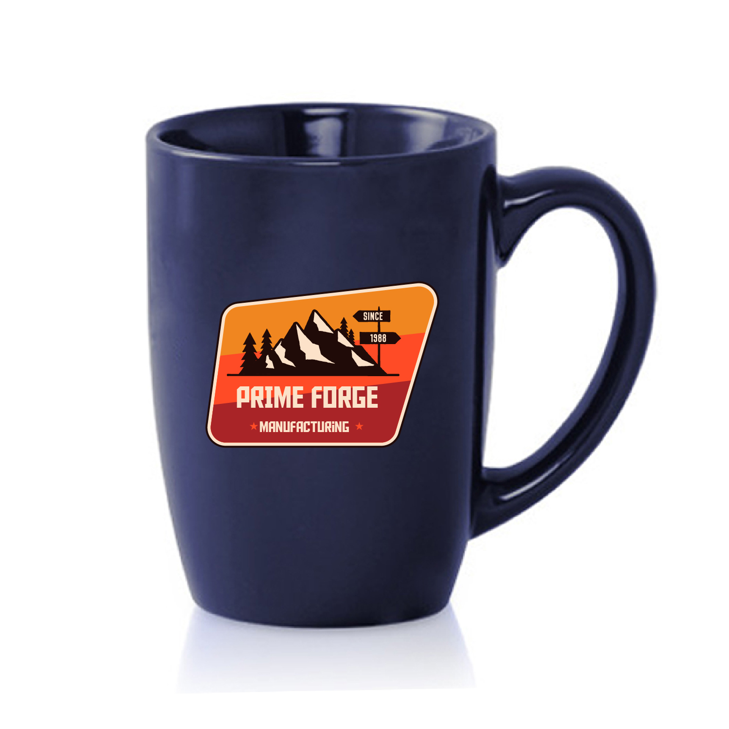 16 oz. Classic Mocha Ceramic Mug (Full Color Imprint) 5