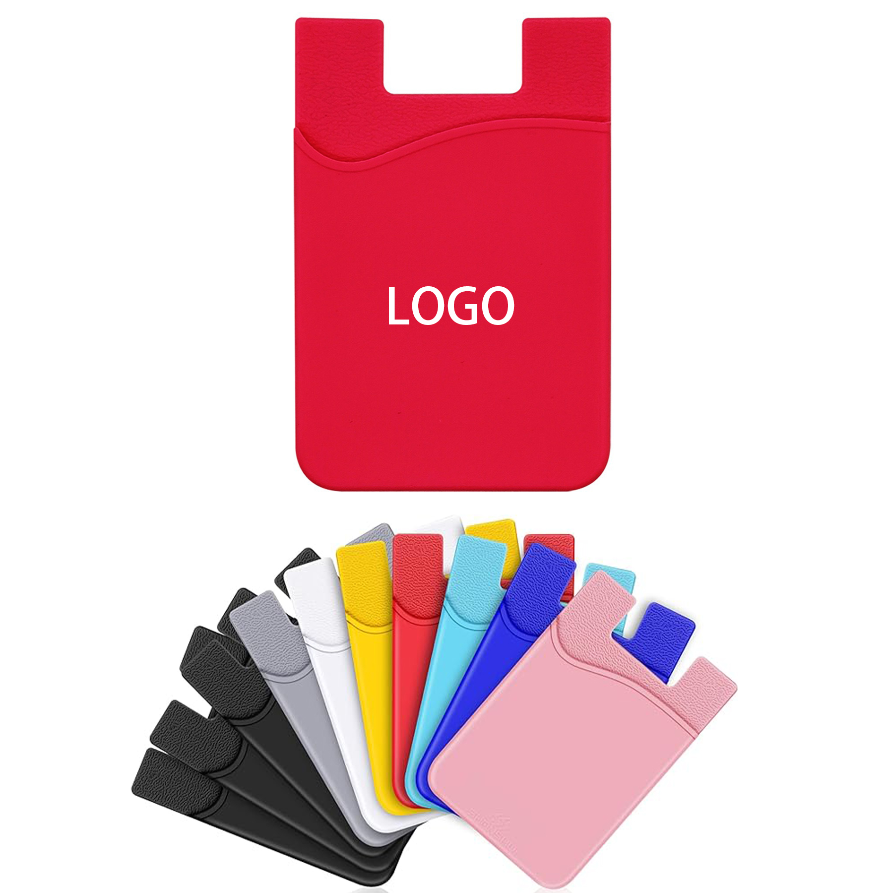 Silicone Cellphone Wallet Pocket 2