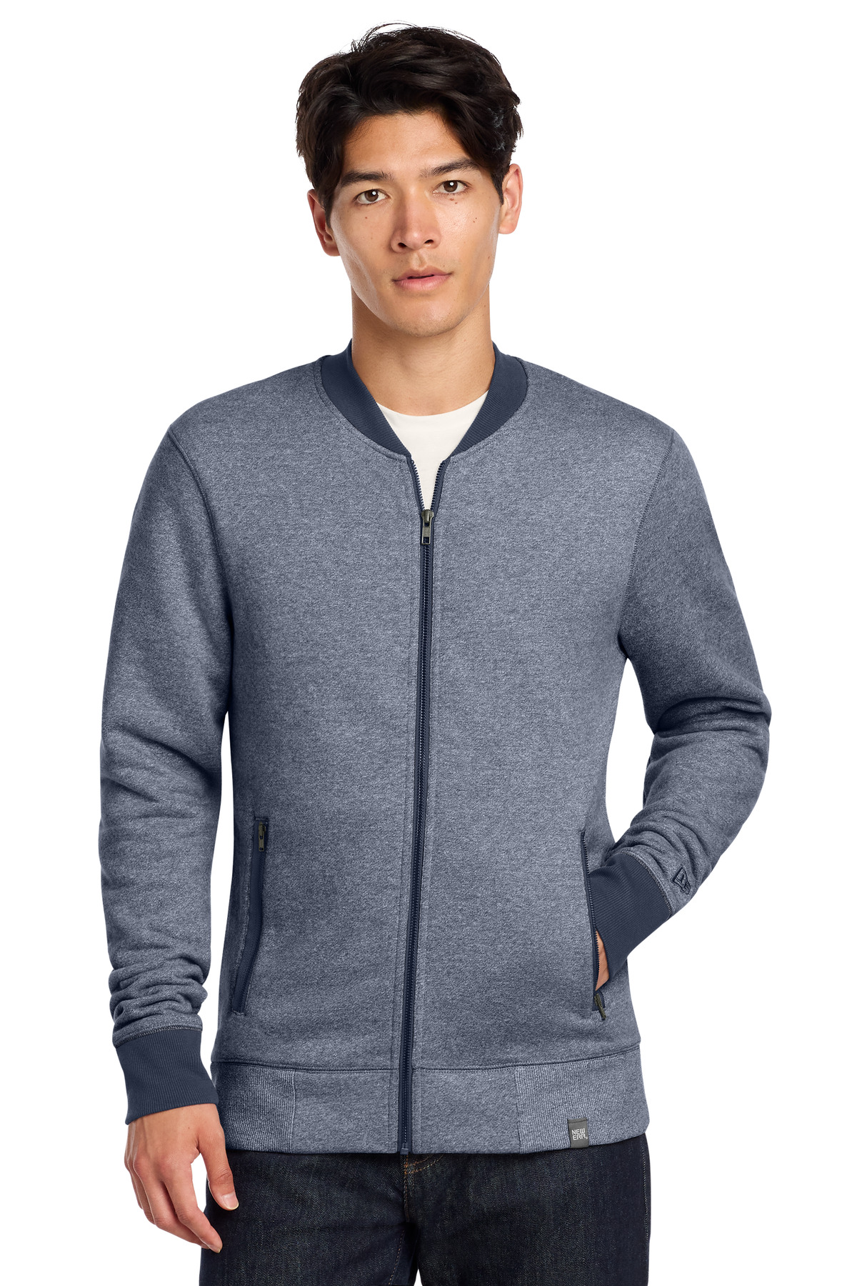New Era French Terry Baseball Full-Zip. NEA503 29