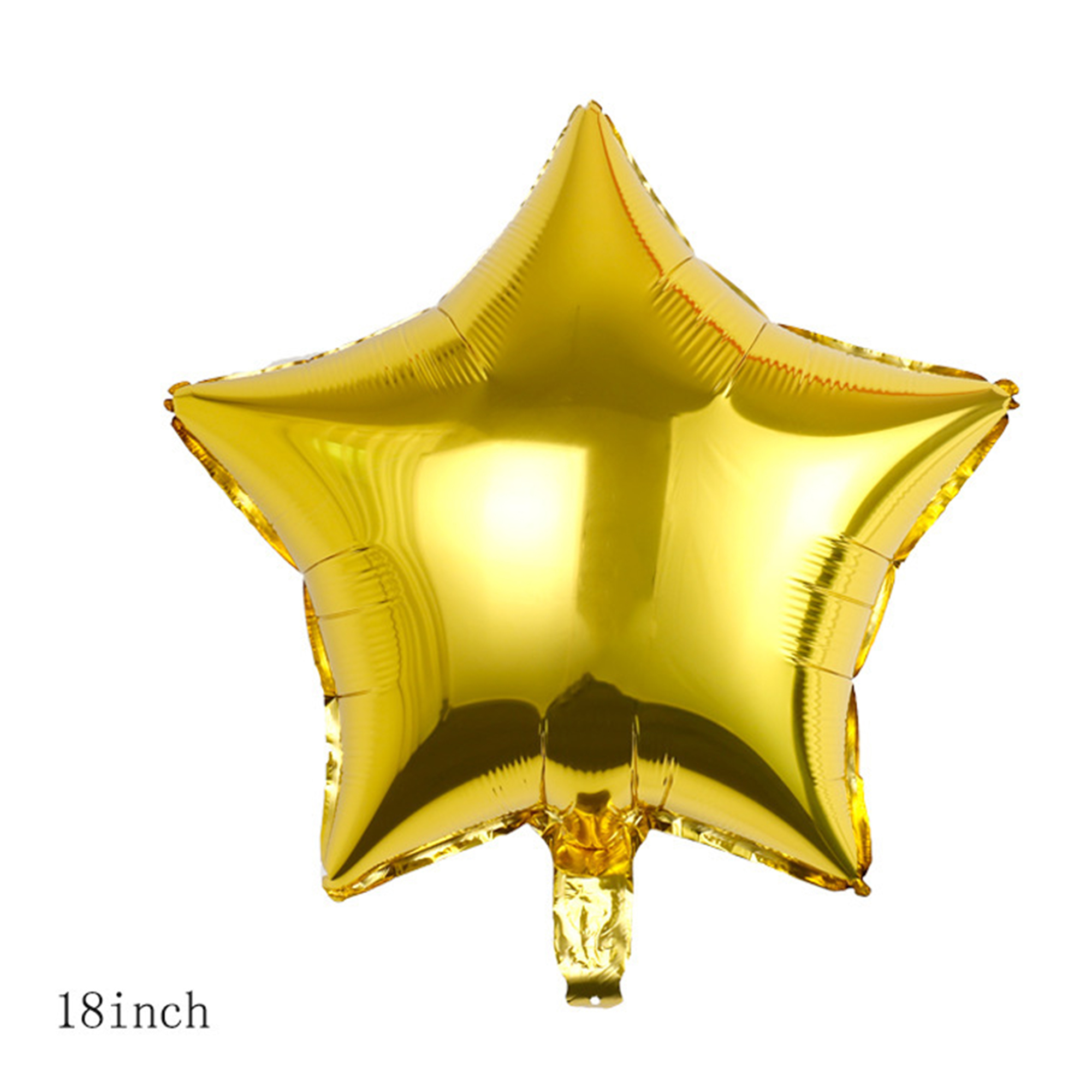 18" Star-Shaped Mylar Balloon Aluminum Film 2
