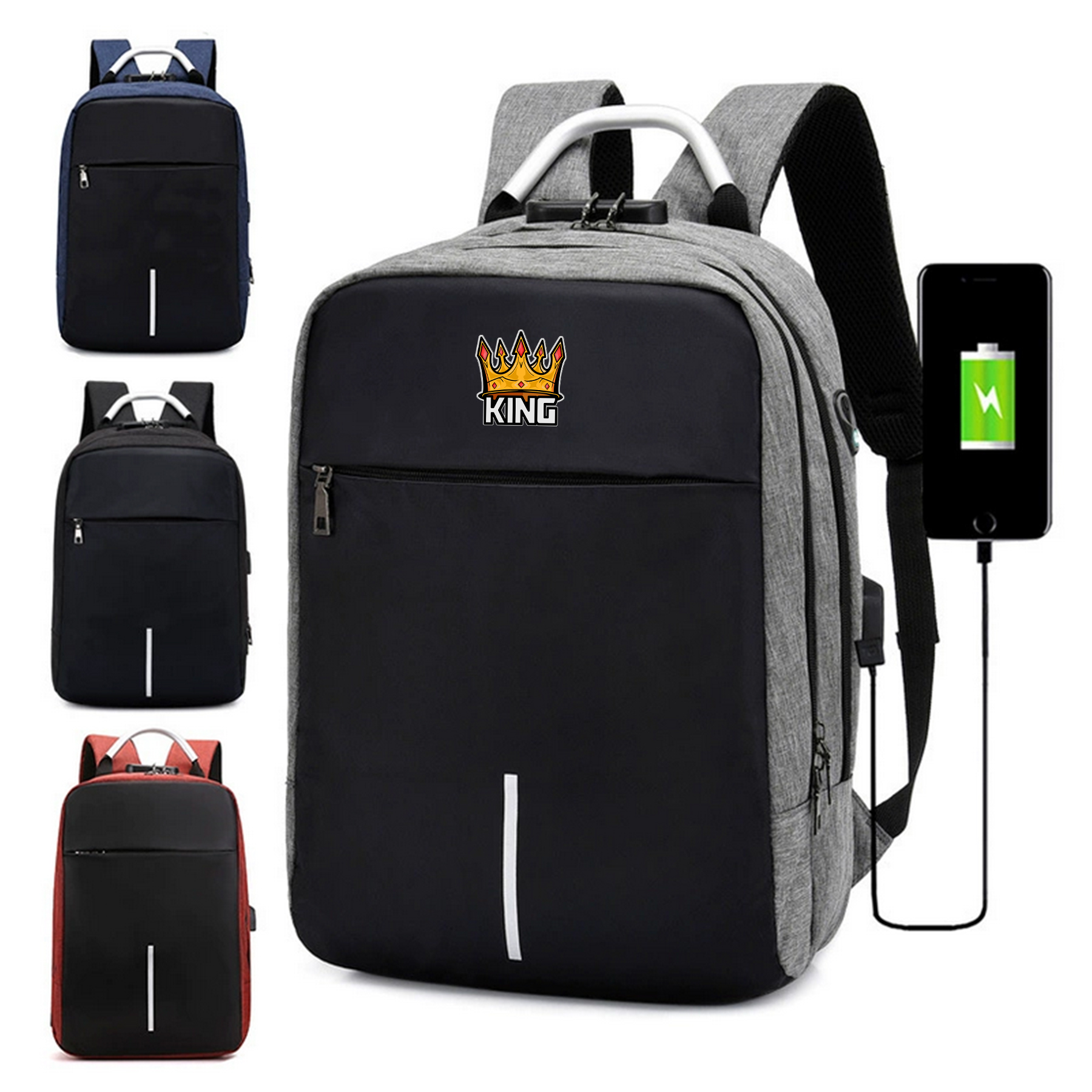 USB Charging Backpack 2